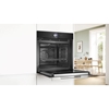 Picture of Bosch HBG7764B1 Series 8, built-in oven, 71l, Air Fry, pyrolysis, Home Connect, digital control ring, crisp function, black