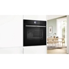 Изображение Bosch HBG7764B1 Series 8, built-in oven, 71l, Air Fry, pyrolysis, Home Connect, digital control ring, crisp function, black