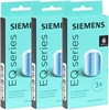 Picture of Care package for Siemens consisting of: 3 x 3 pieces Siemens TZ80002 descaling tablets, compatible with all Siemens EQ fully automatic coffee machines