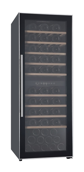 Picture of Respekta WKS77 Wine refrigerator 77 bottles 2 zones refrigerator wine temperature cabinet 