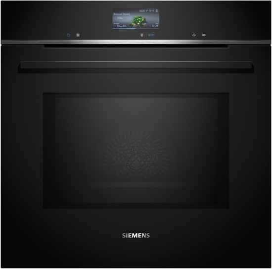 Picture of Siemens oven with microwave HM776GKB1 built-in black