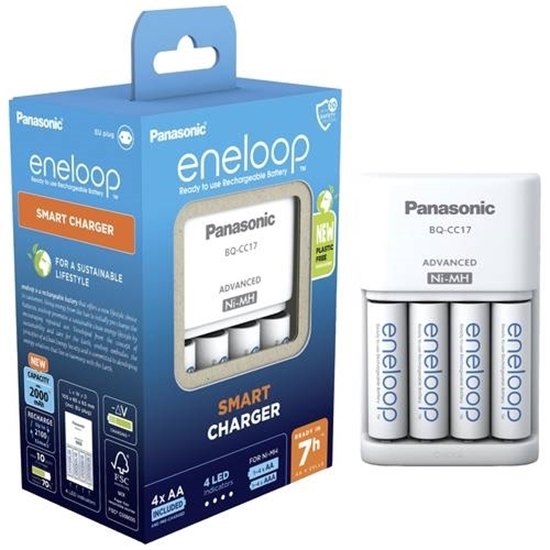 Изображение Panasonic battery charger Eneloop BQ-CC17