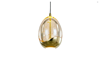 Picture of Golden Egg hanging light 8 lights L 115 x W 18 cm amber-black